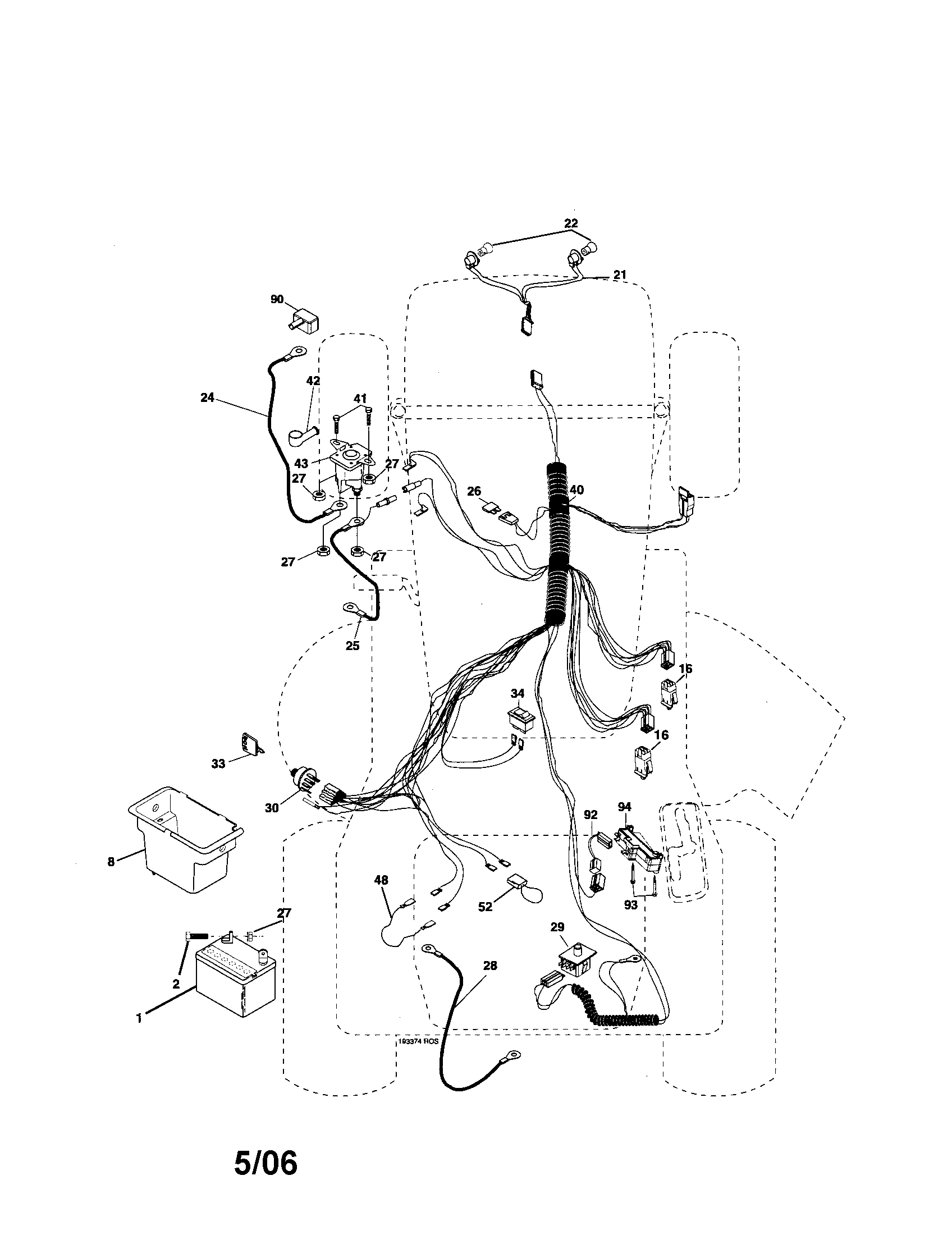 Southern States 96012002200 electrical diagram