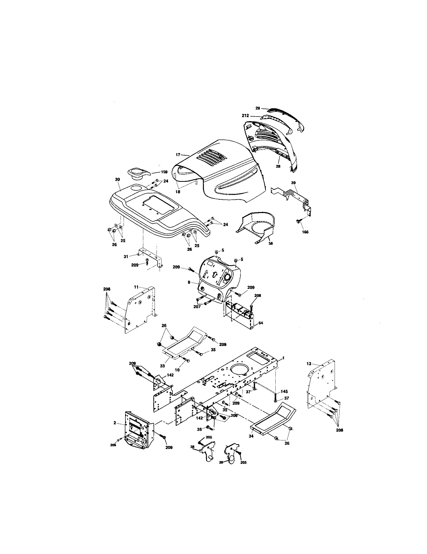 Southern States 96012002200 chassis and enclosures diagram