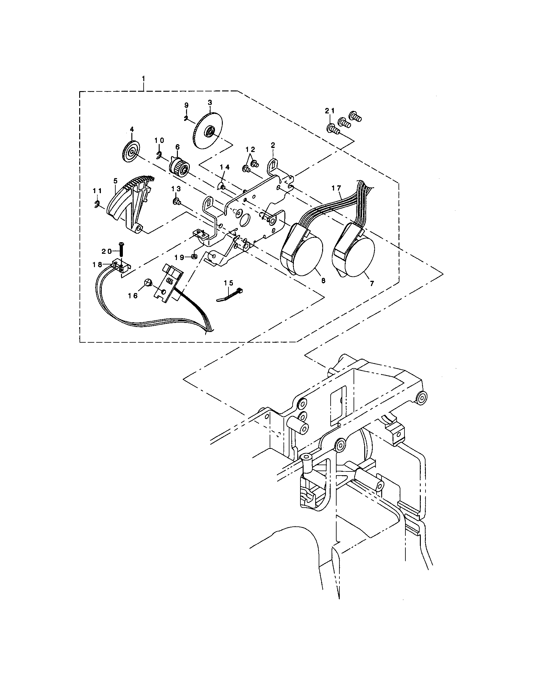 Singer XL-6000 thread changer (2) diagram