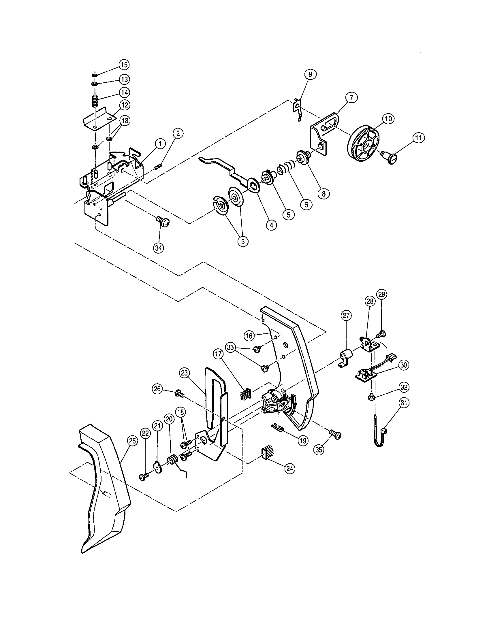 Singer 9940 thread tension diagram