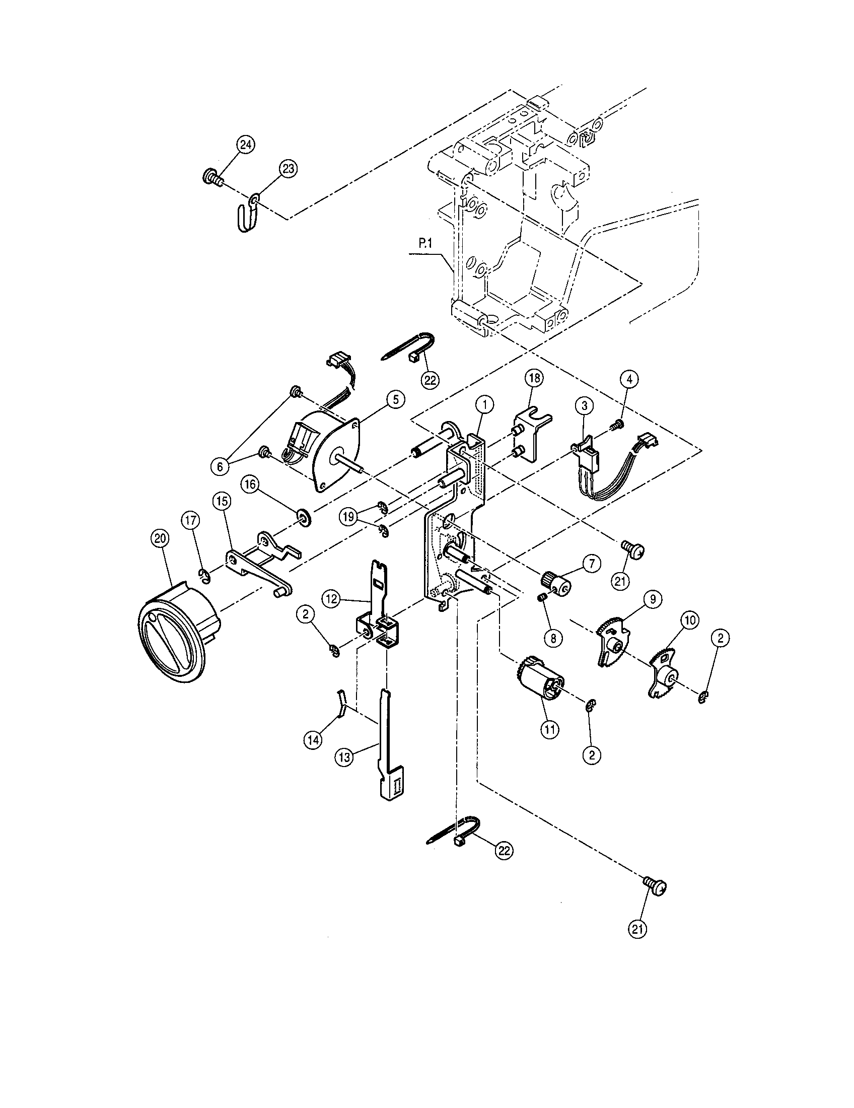 Singer 9940 z pulse motor diagram