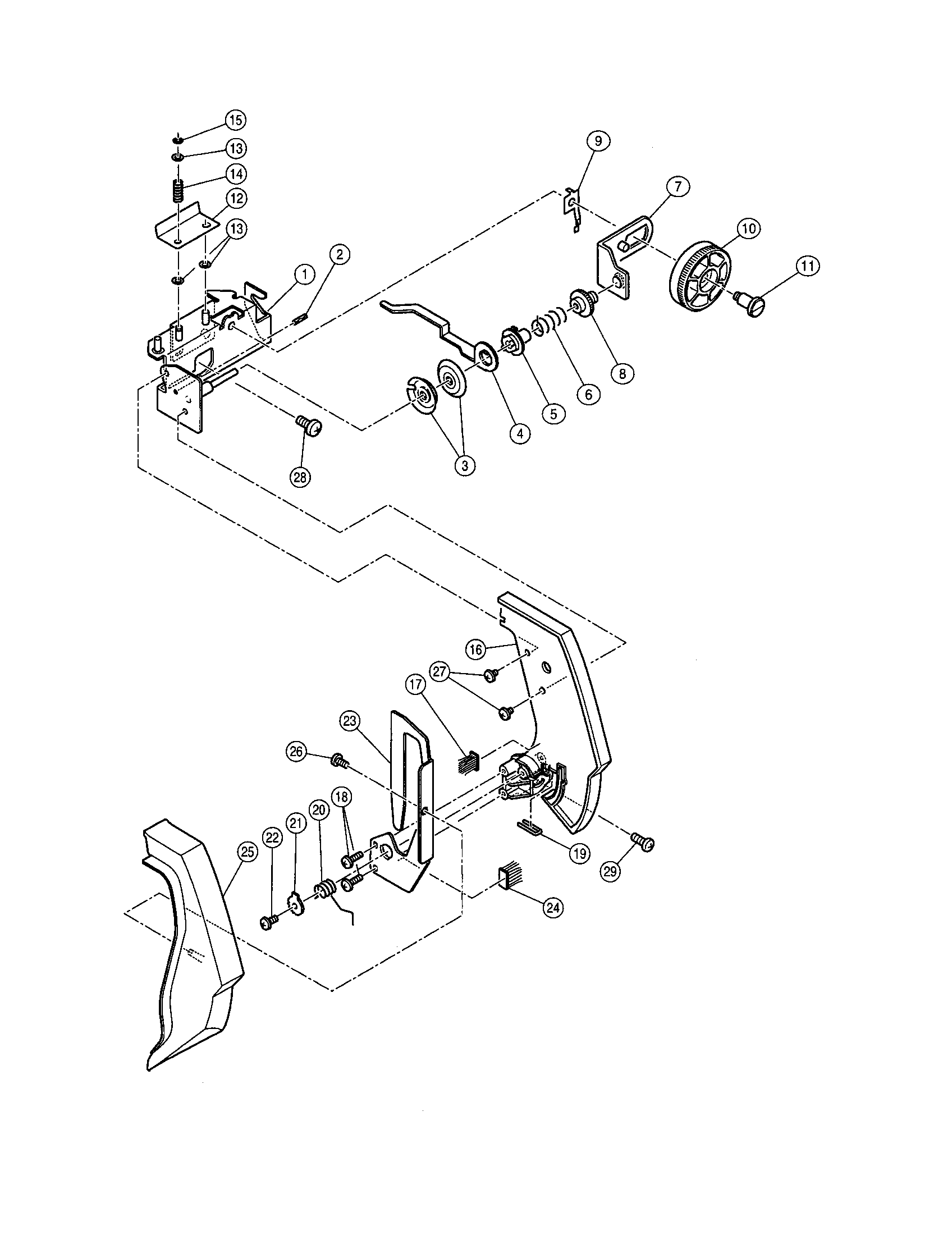Singer 9920 thread tension diagram