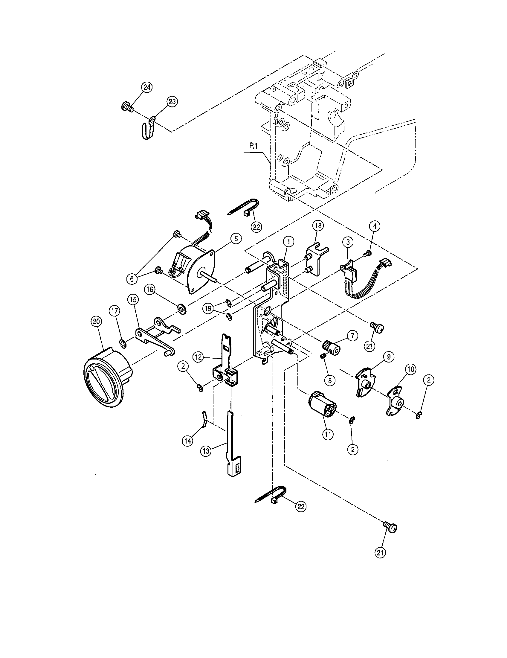 Singer 9920 z pulse motor diagram