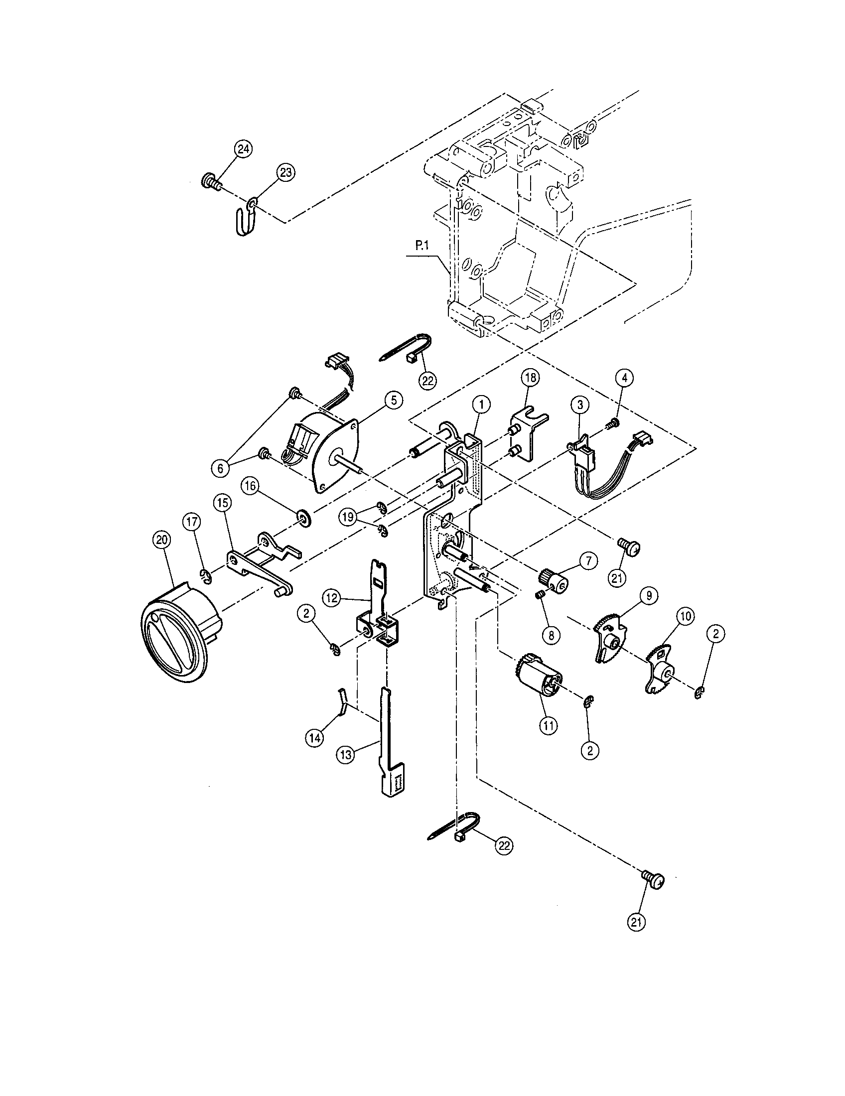 Singer 9910 z pulse motor diagram