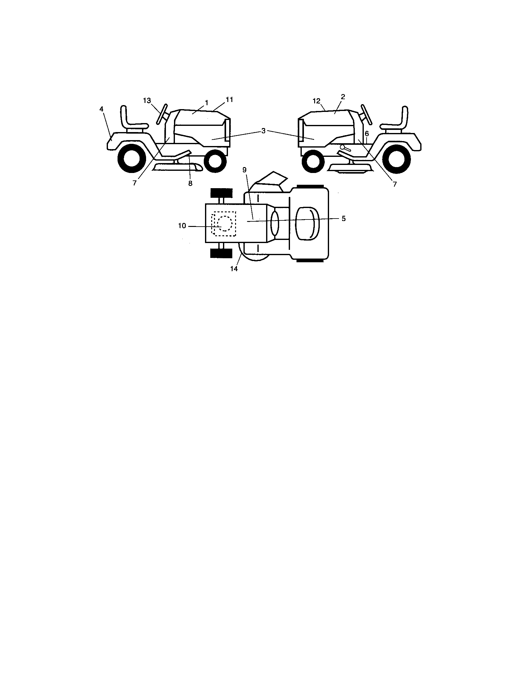 Craftsman 917276601 decals diagram