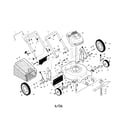 Weed Eater 388080 rotary mower diagram