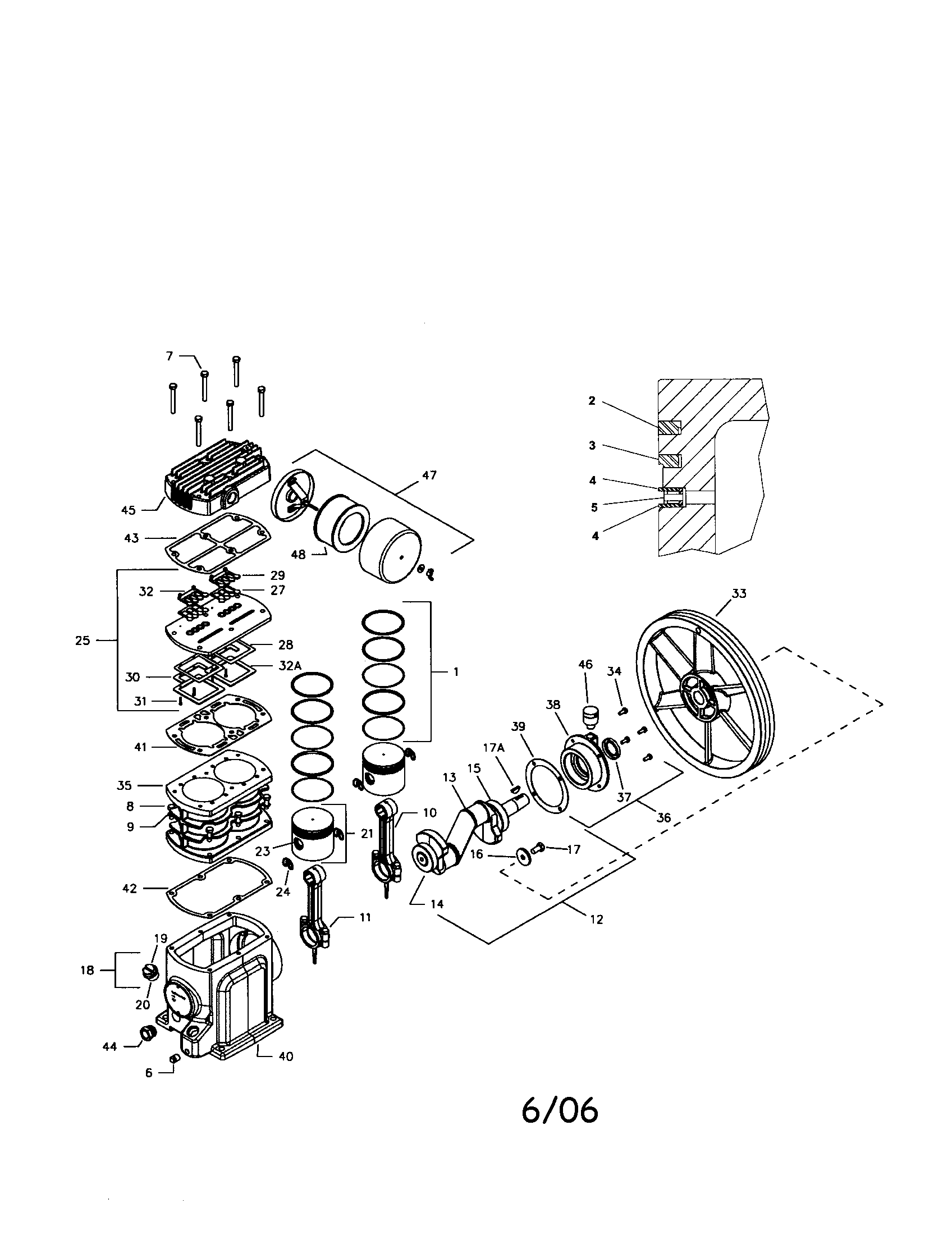 Ingersoll Rand SS5 air compressor diagram