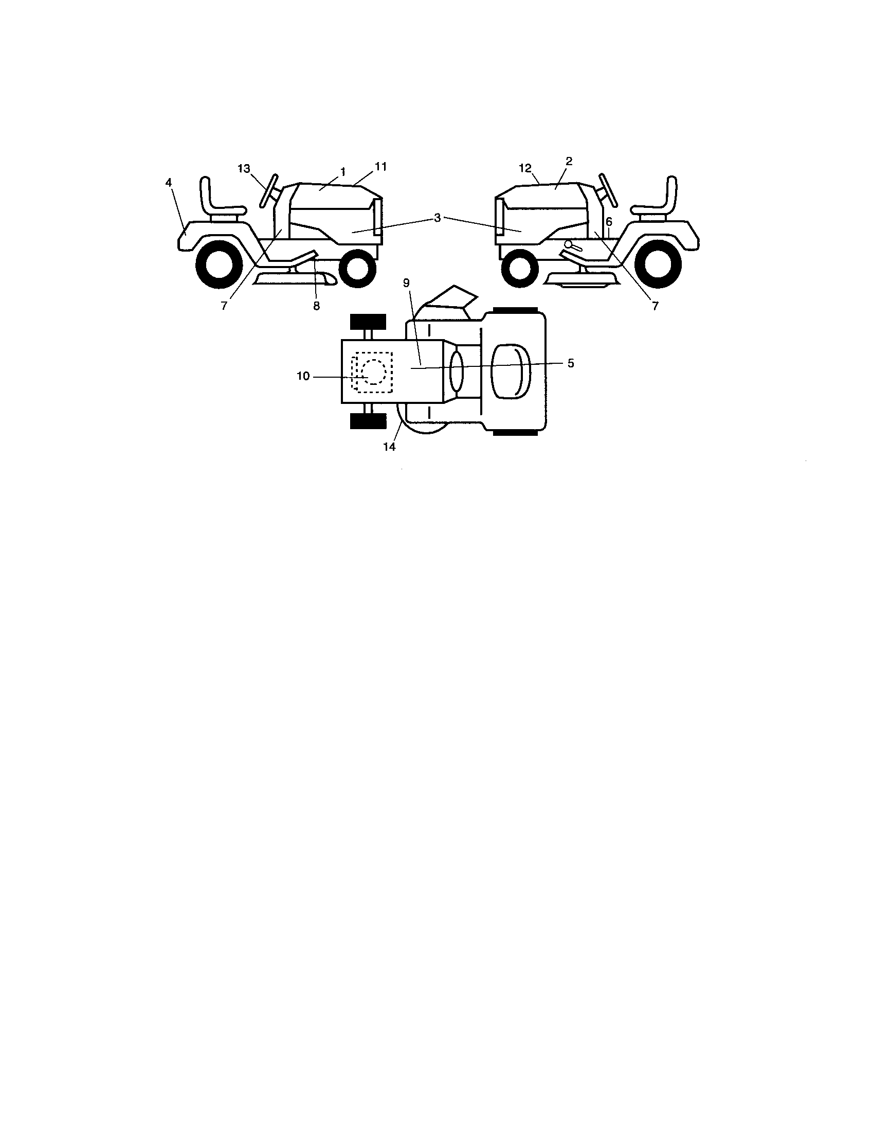 Craftsman 917276680 decals diagram