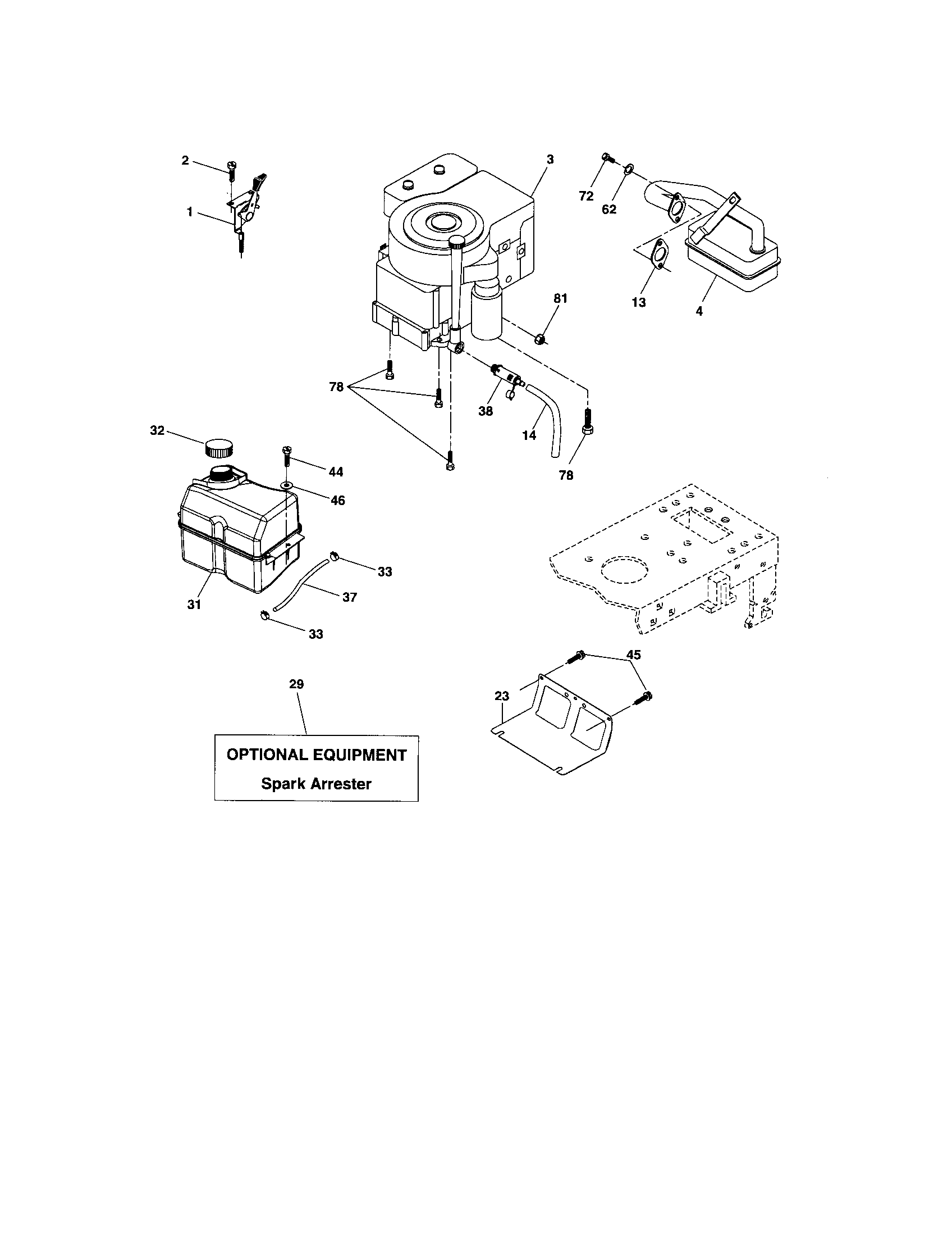 Craftsman 917276751 engine diagram