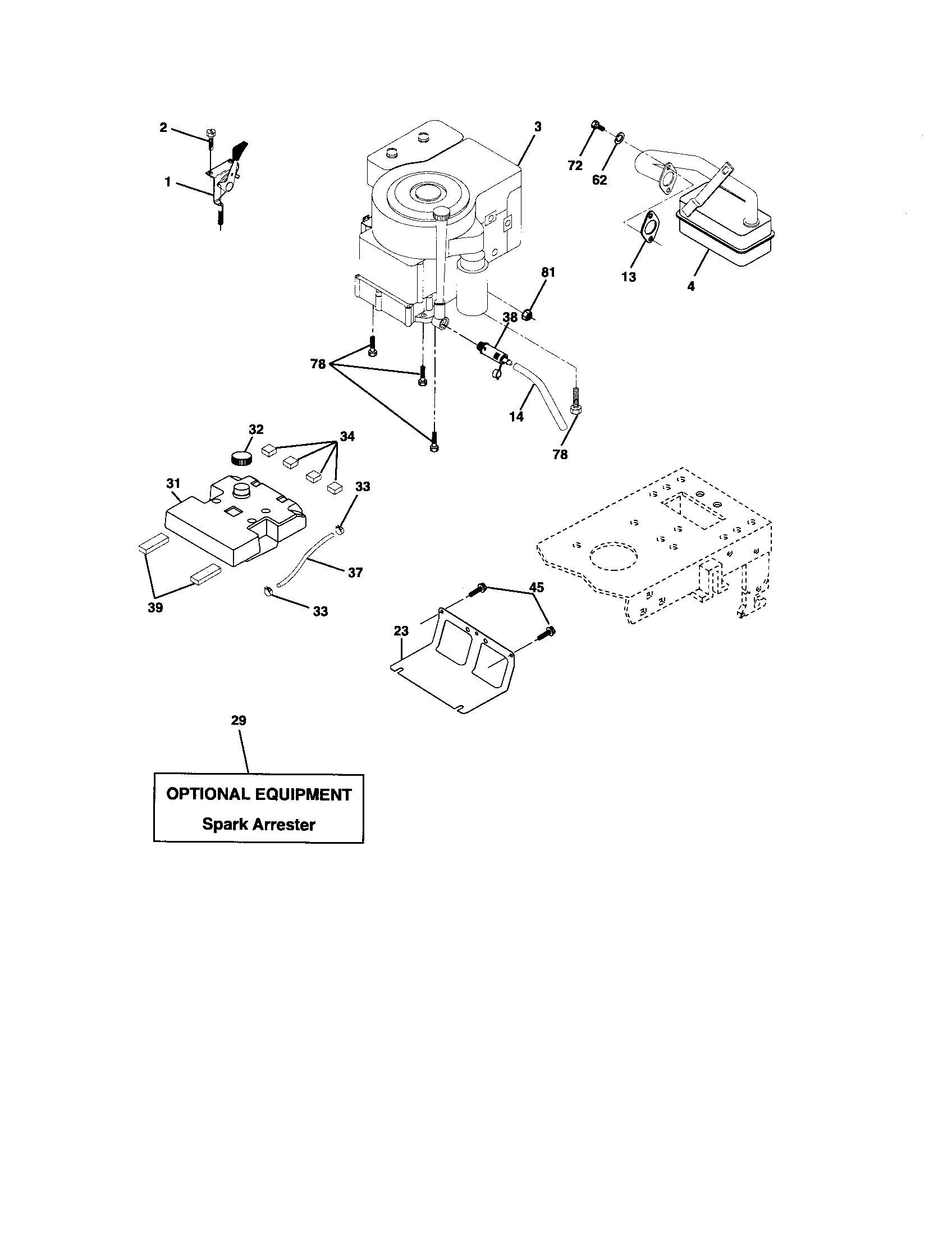 Southern States SP185H42YT engine diagram