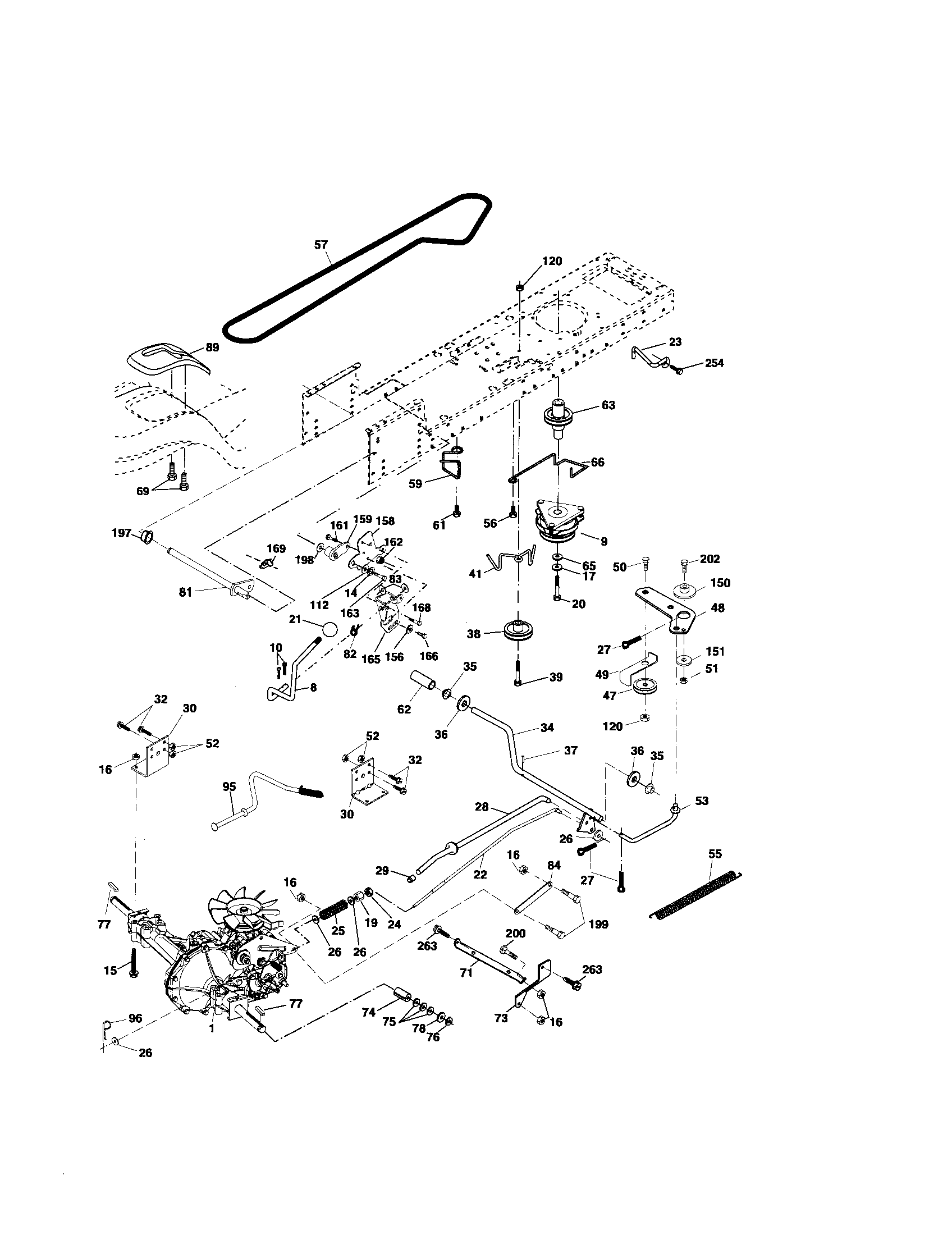Southern States 96012002500 drive diagram