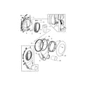 Fisher & Paykel DEGX1-96010B outlet duct diagram