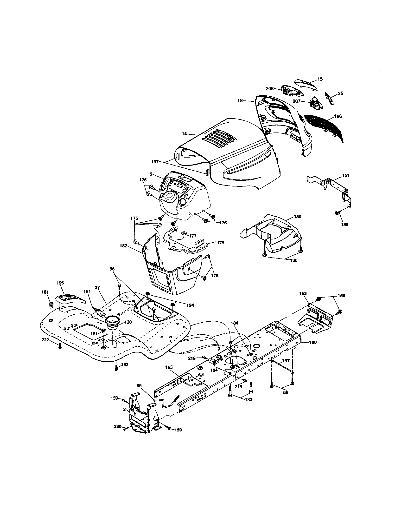 Southern States 96042001100 chassis diagram