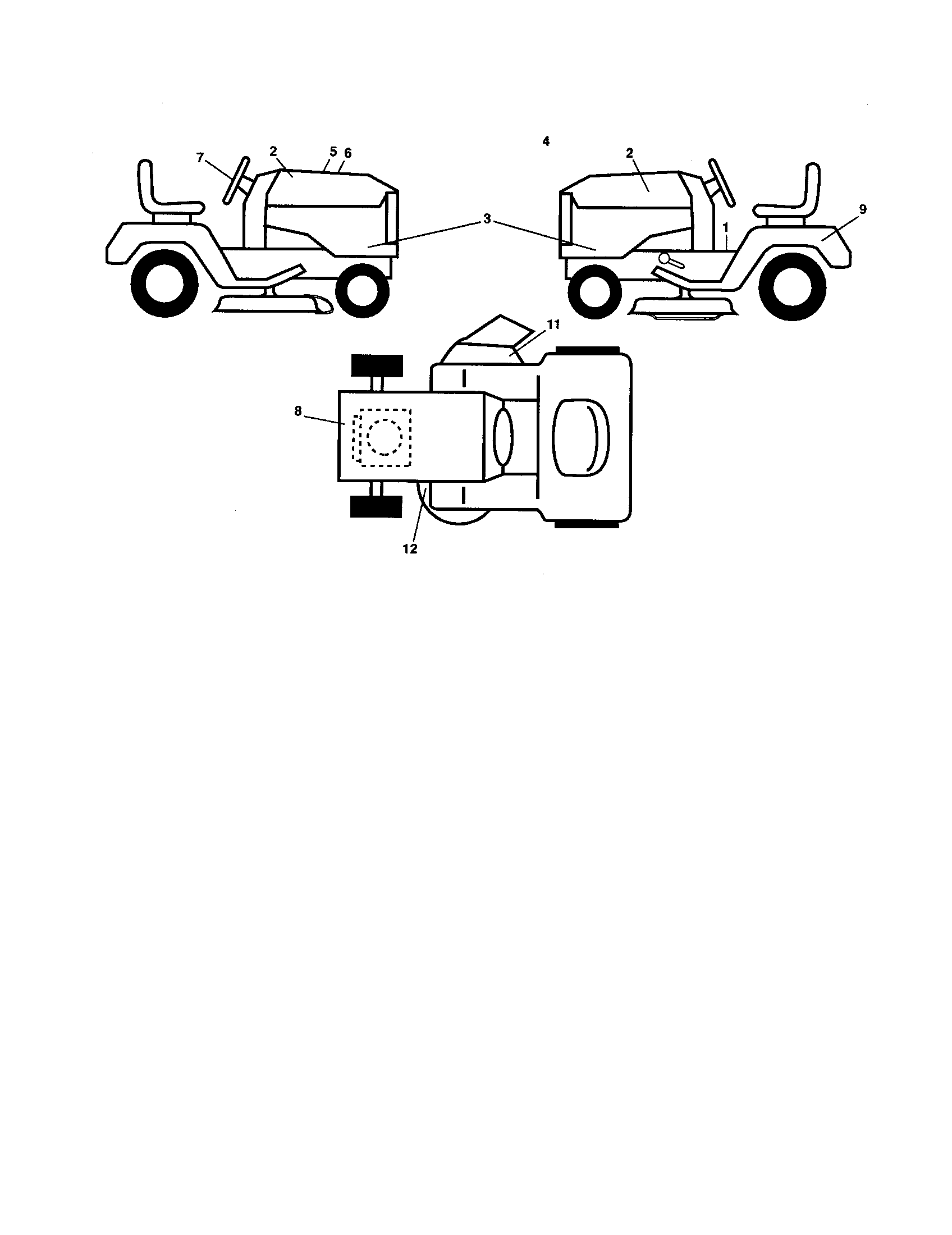 Husqvarna 917279180 decals diagram