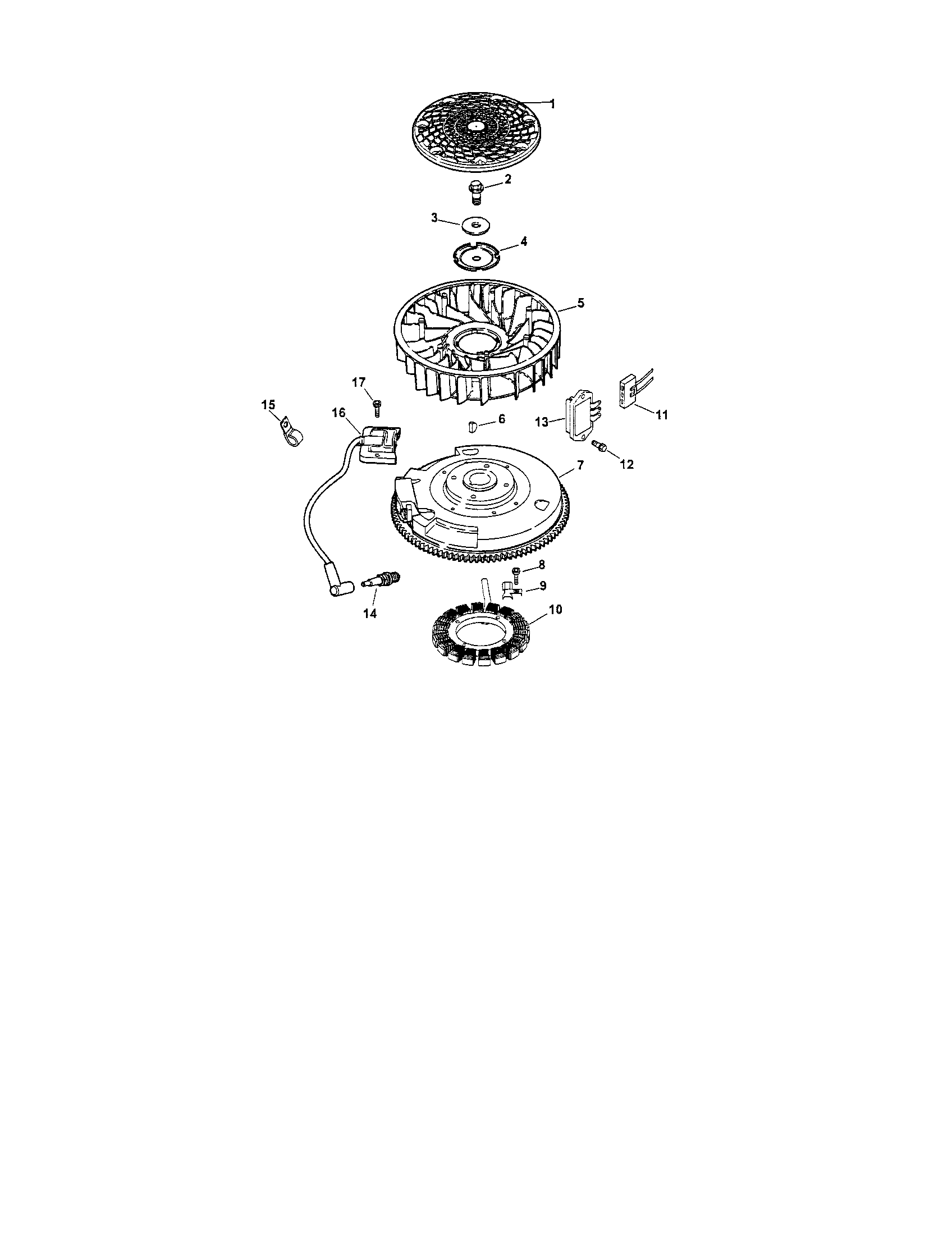 Husqvarna 917279241 ignition/electrical diagram