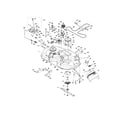 Husqvarna 96043000301 mower deck diagram