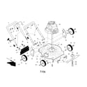 Murray MX4N22S rotary mower diagram