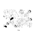 Weed Eater 96114000202 rotary mower diagram