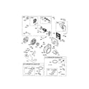Craftsman 580325650 starter motor/blower housing diagram