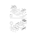 Kenmore 79071554600 top/drawer diagram