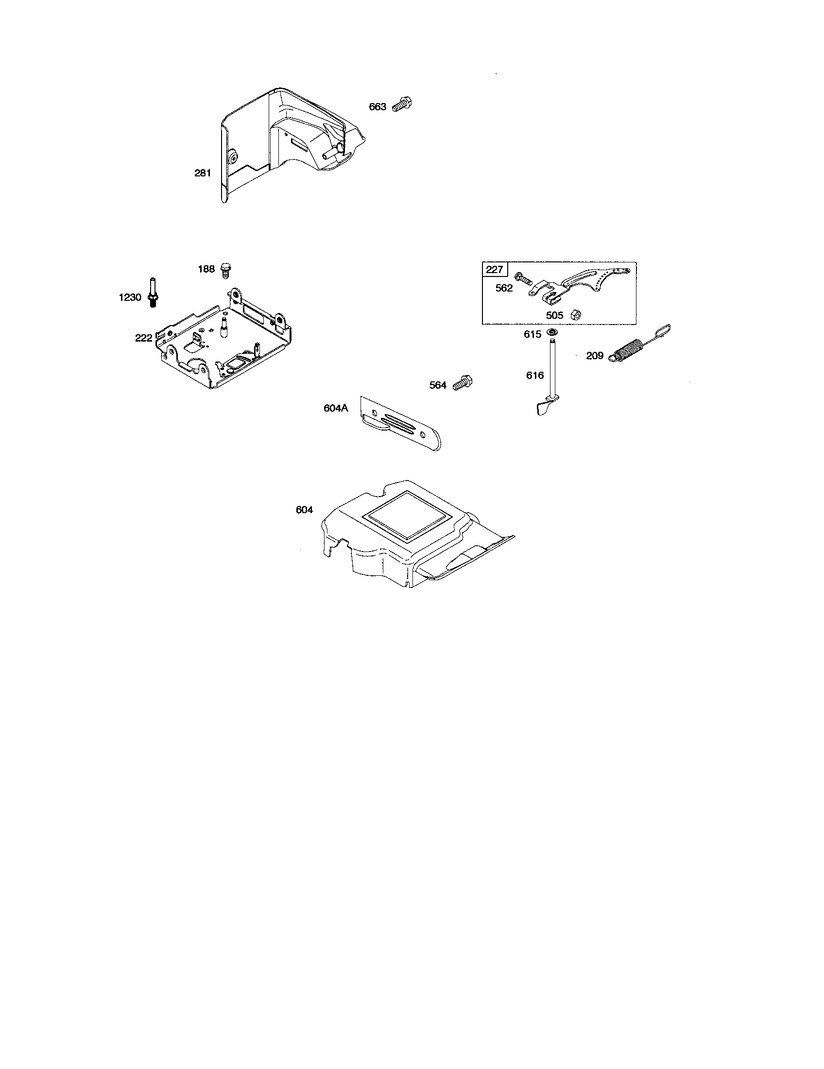 Craftsman 917881053 control bracket/control panel diagram