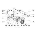 Fisher & Paykel DG09-US0 blower/motor diagram