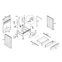Bosch HGS5022UC/01 side panels/drawer diagram