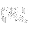 Bosch HGS5042UC/01 drawer/side panels diagram