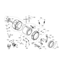 Bosch WFMC3301UC/02 drum/tub diagram