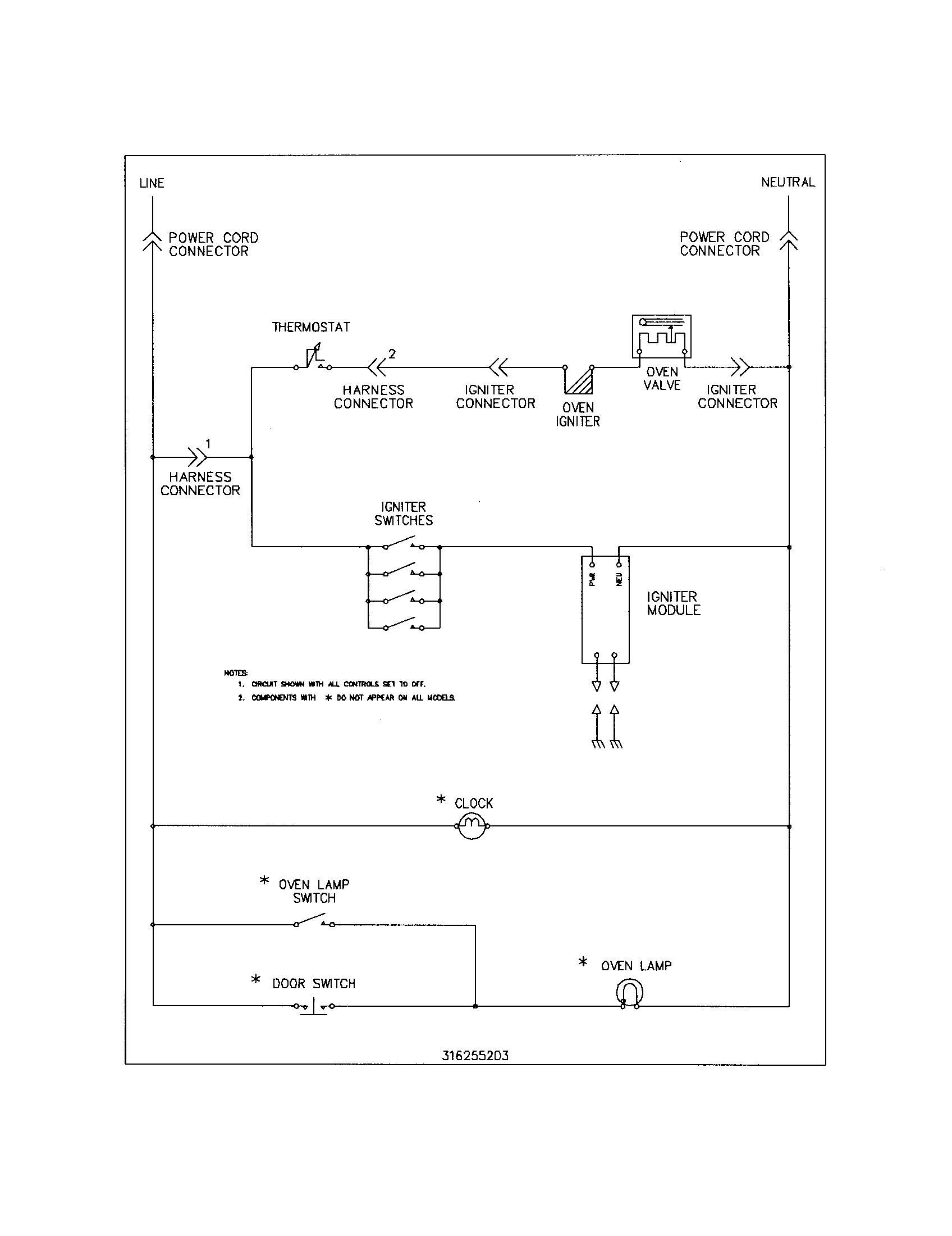 Kenmore 79073054404 wiring schematic diagram