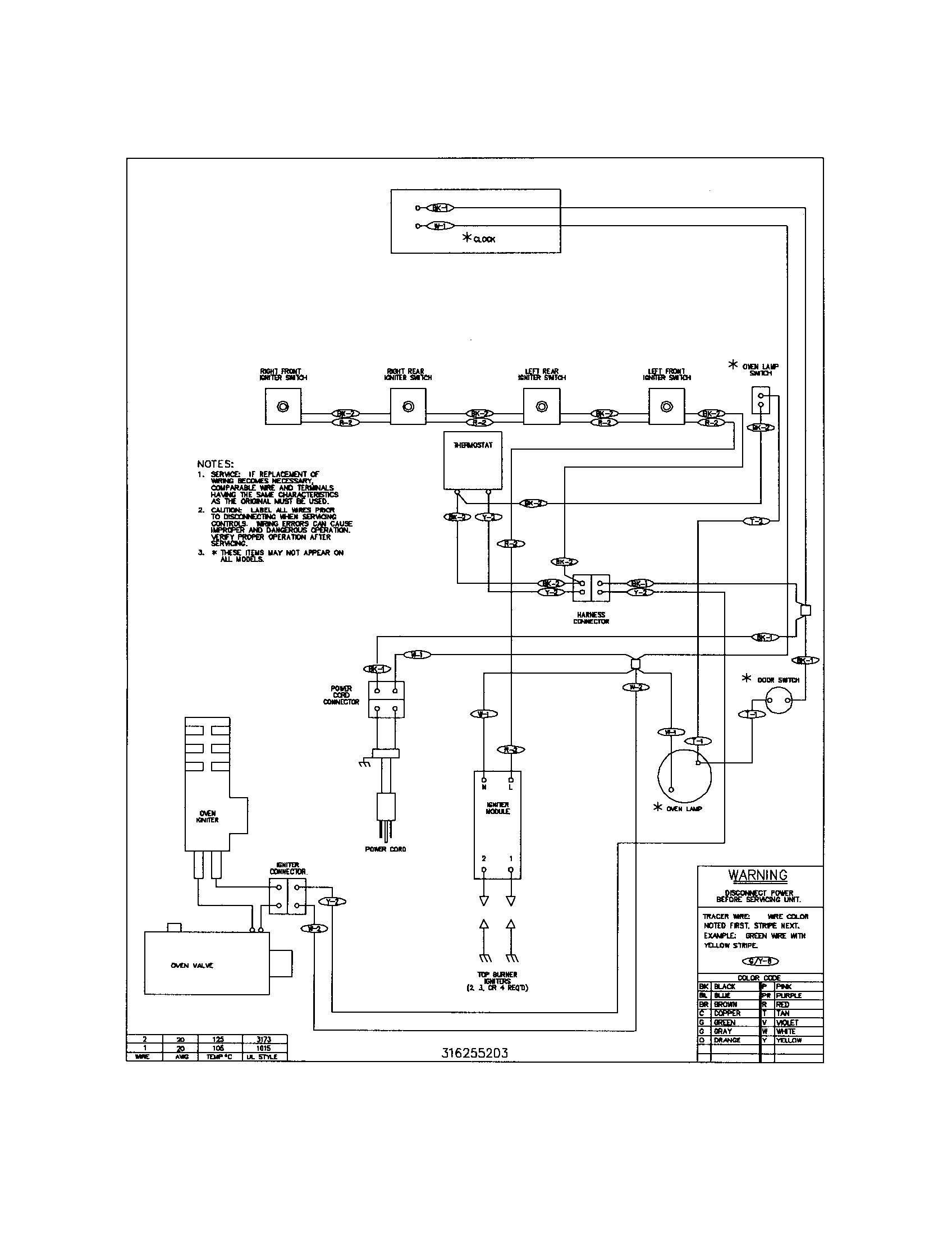 Kenmore 79073054404 wiring diagram diagram