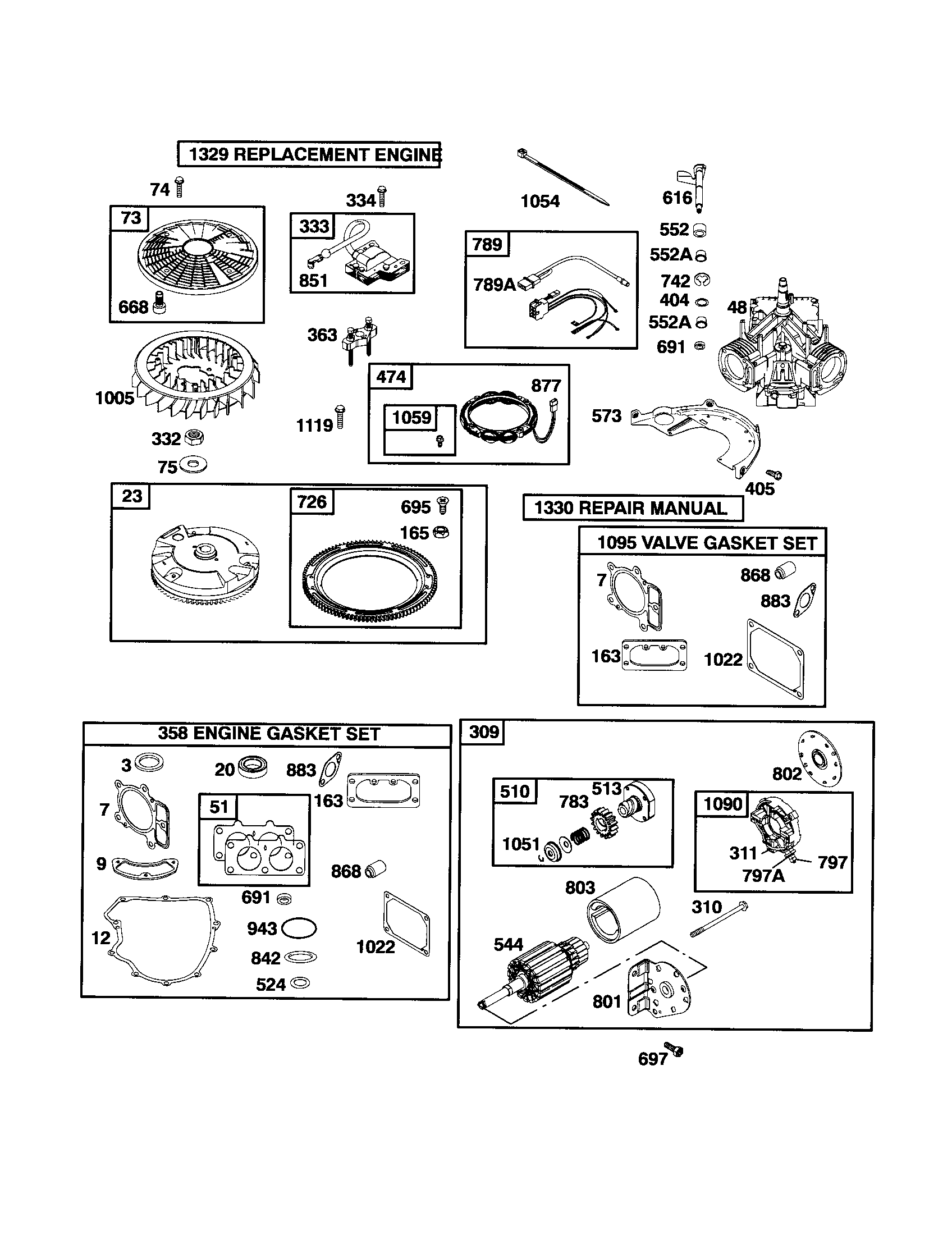 Husqvarna YTH2348-917286560 starter motor/flywheel diagram