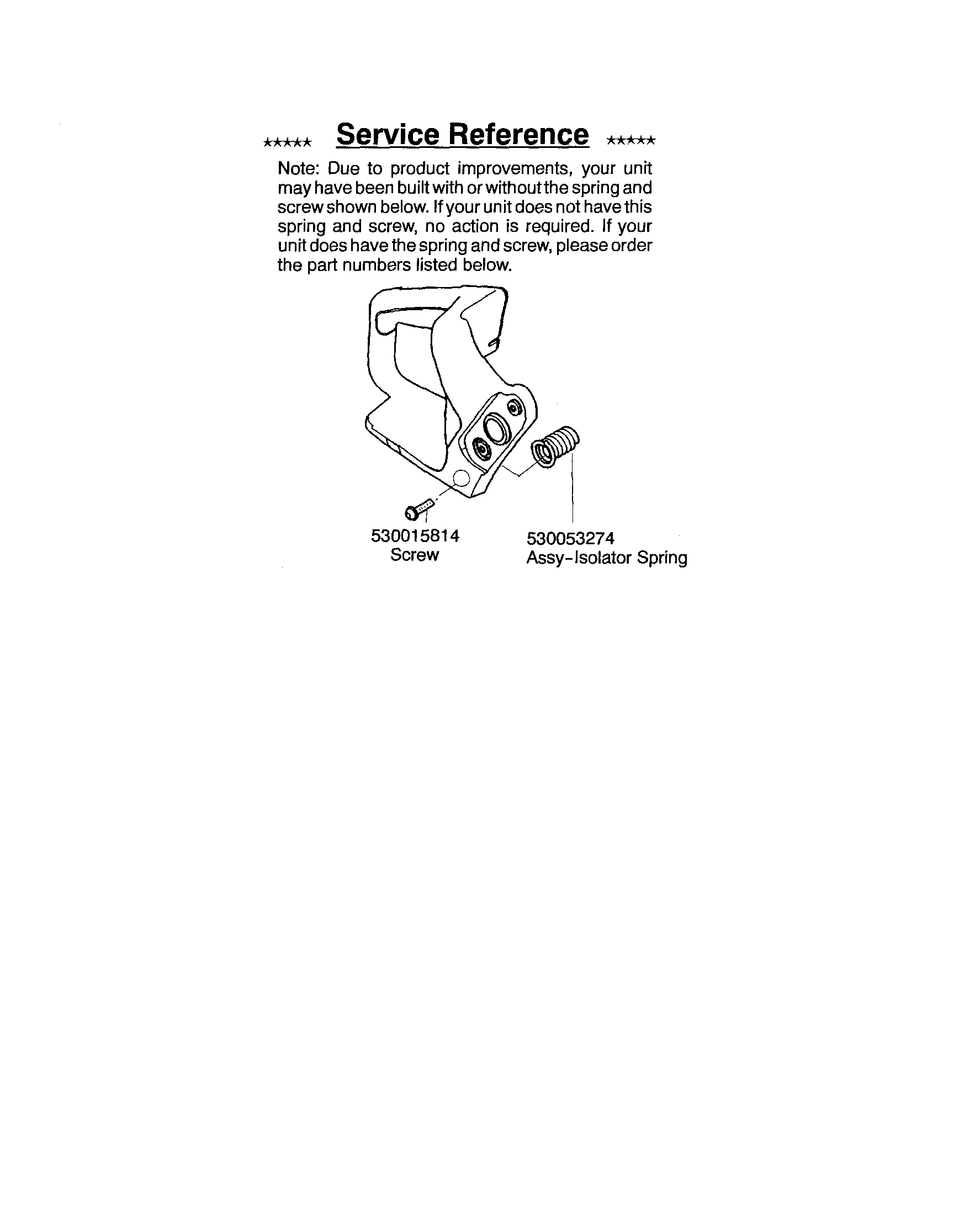 Poulan 2250LE TYPE 2 service reference diagram