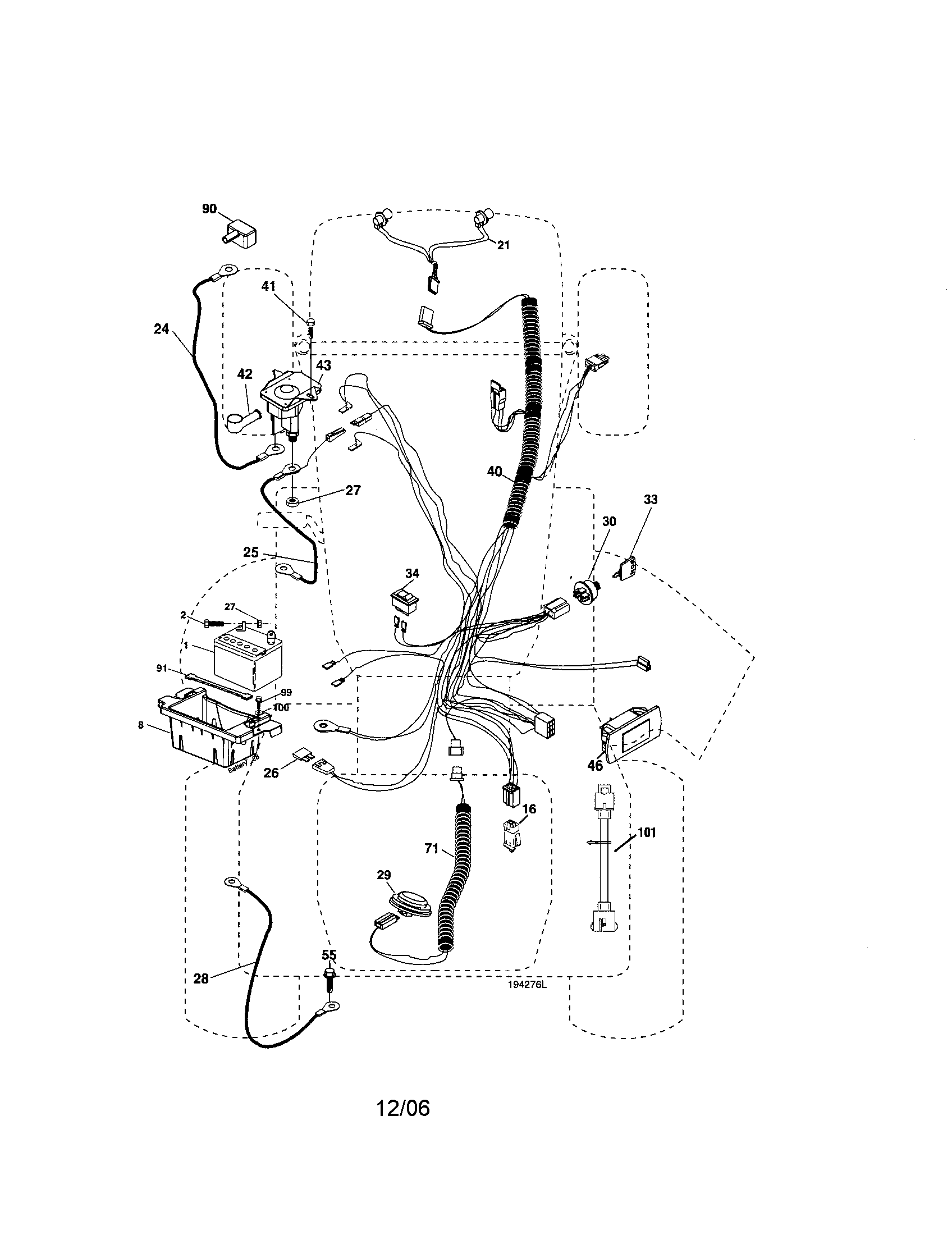 Craftsman 917287261 electrical diagram