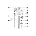 Dyson DC17 wand/hose diagram