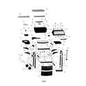 Kenmore 41516106 liquid propane gas grill diagram
