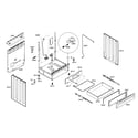Bosch HGS7132UC/01 drawer/side panels diagram