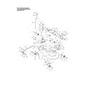 Craftsman 107277680 mower deck-height adjustment diagram