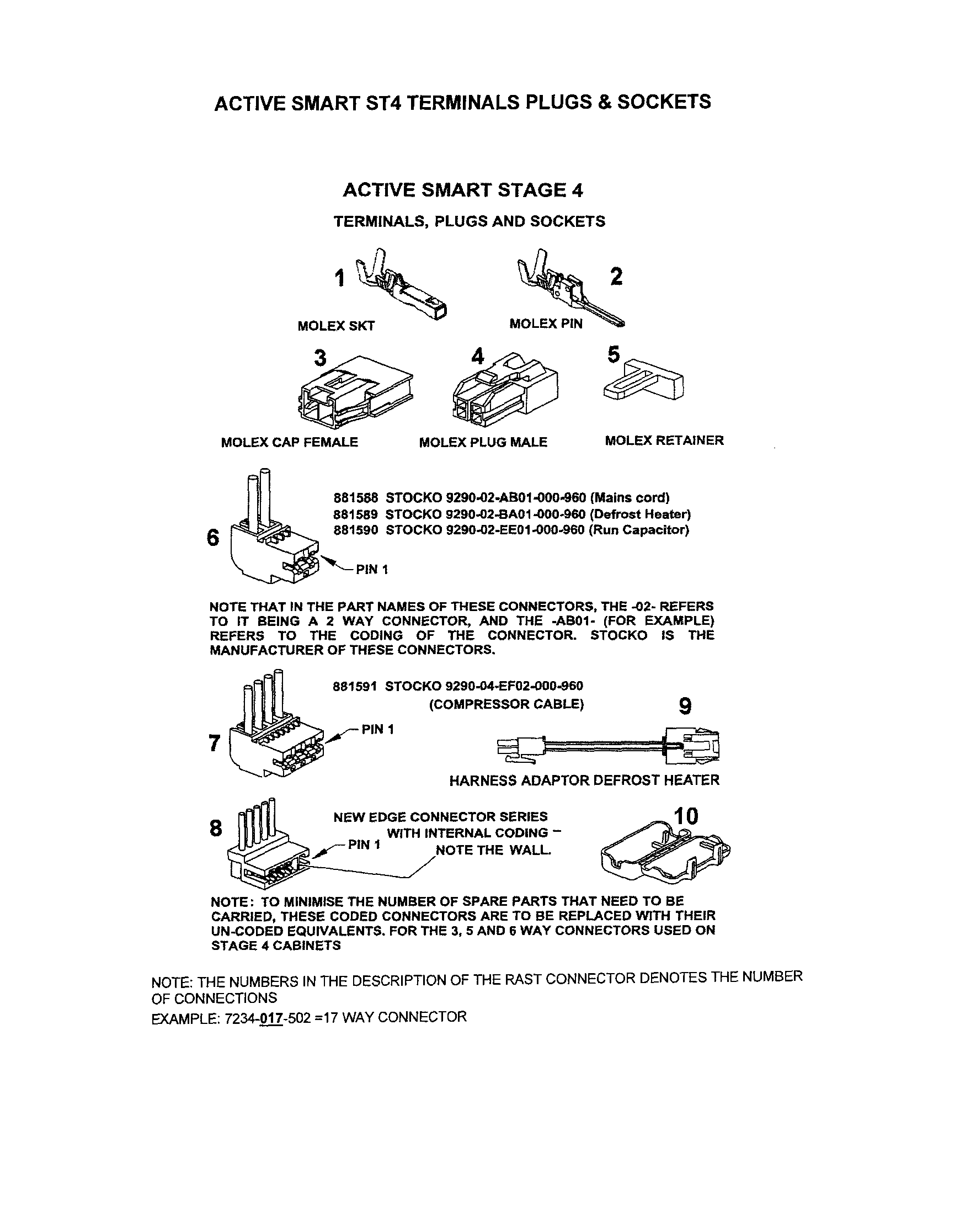Fisher & Paykel E522BRE-22162A plugs and sockets diagram