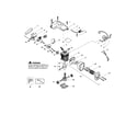 Poulan BH2660 shield/cylinder/crankshaft diagram