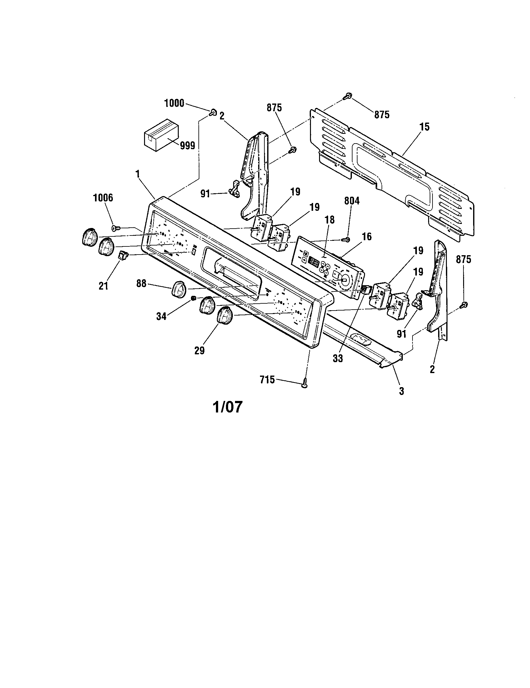 Kenmore 91194497992 backguard diagram