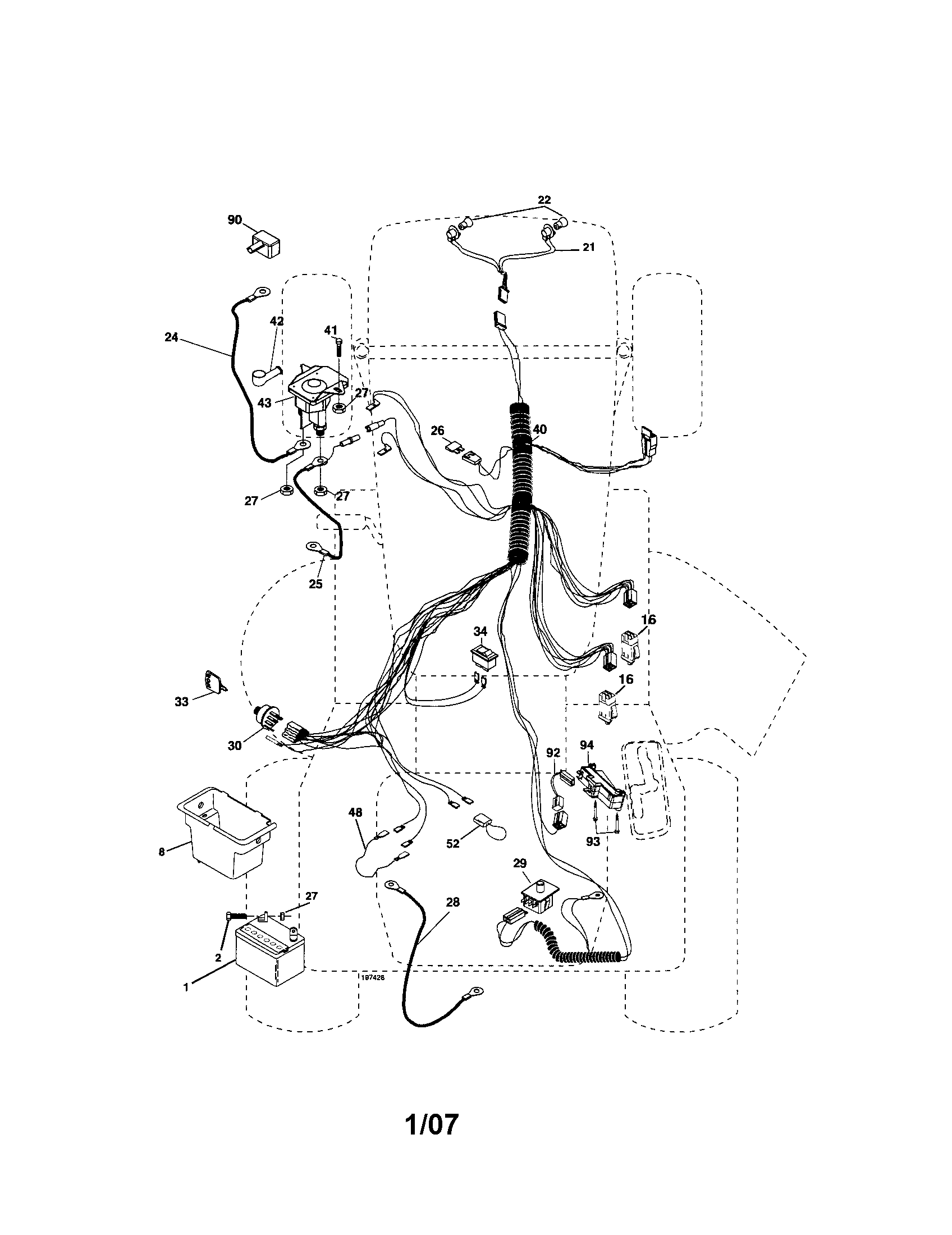 Craftsman 917287080 electrical diagram