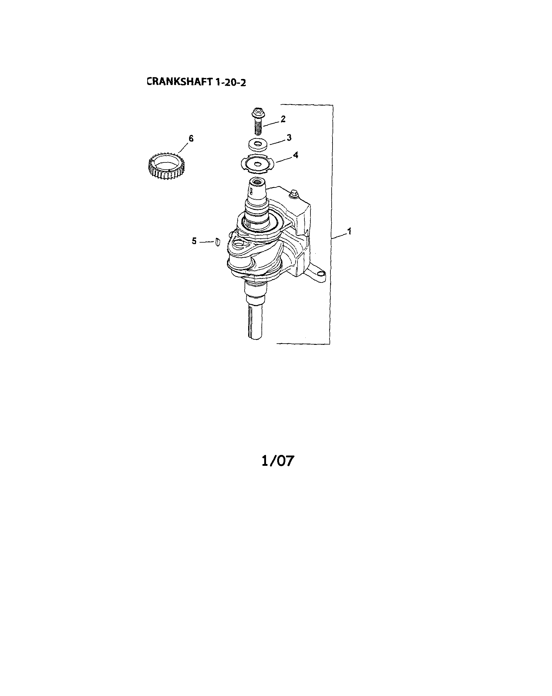 Craftsman 917288331 crankshaft diagram