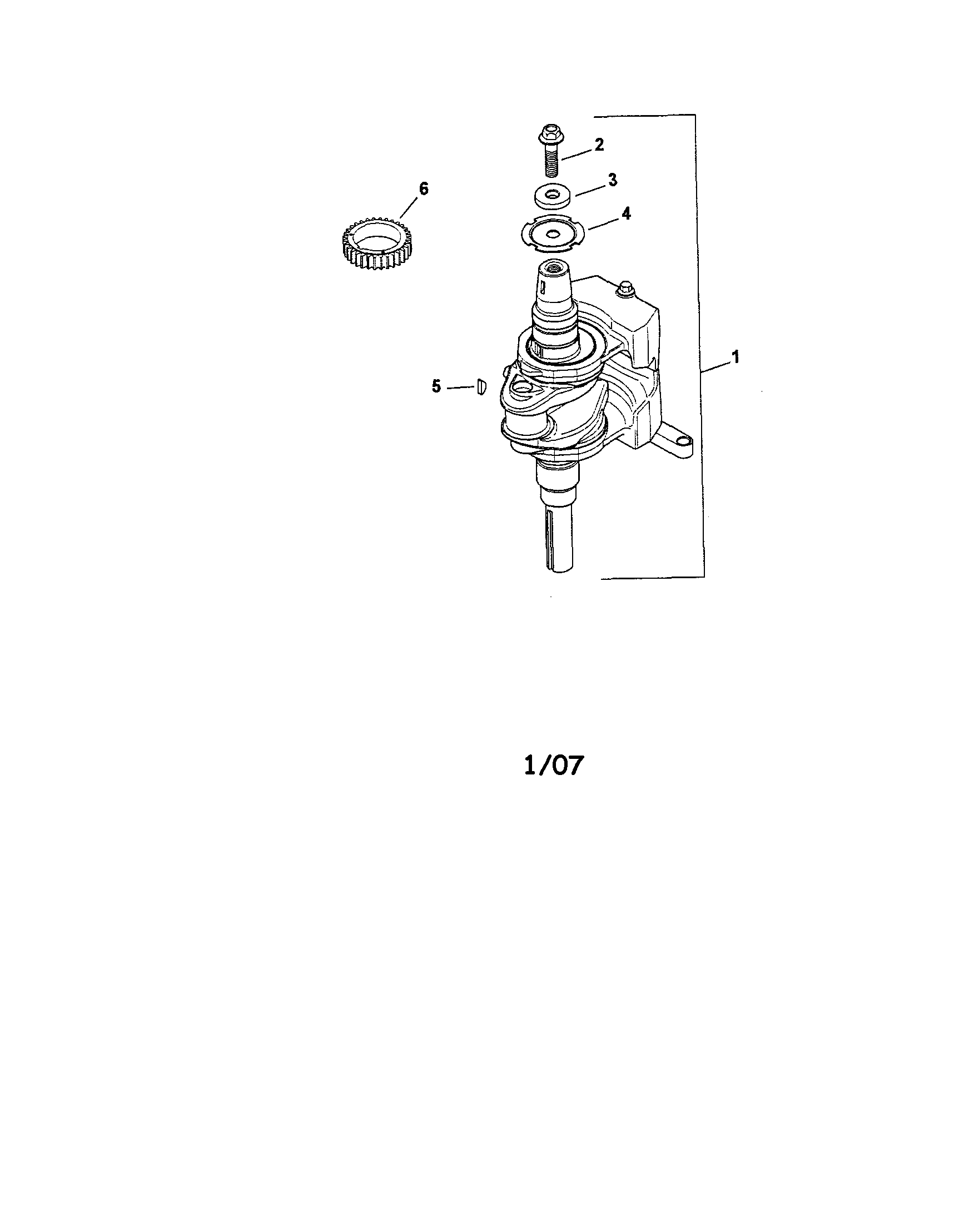 Craftsman 917287360 crankshaft diagram