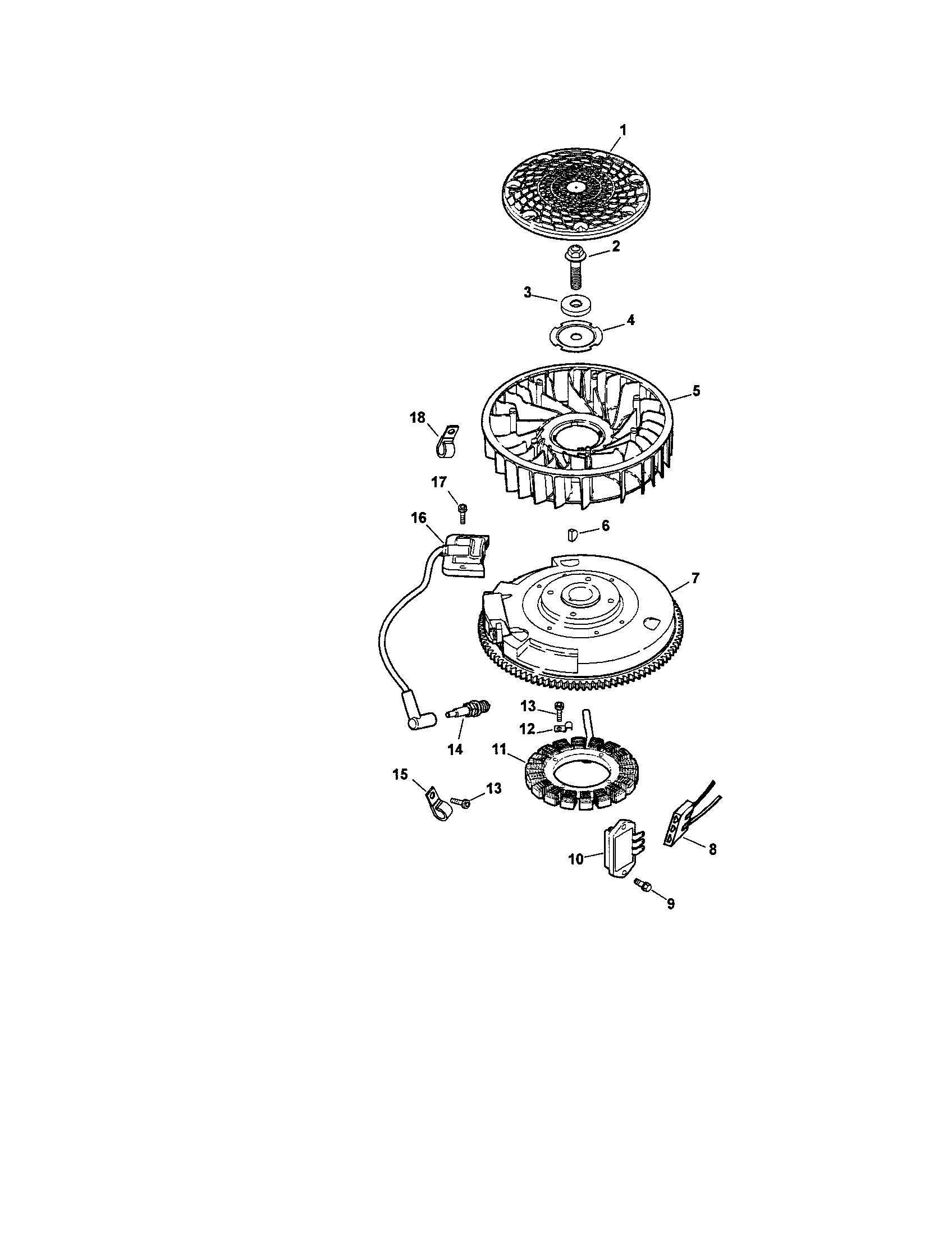 Craftsman 917287360 ignition/electrical diagram