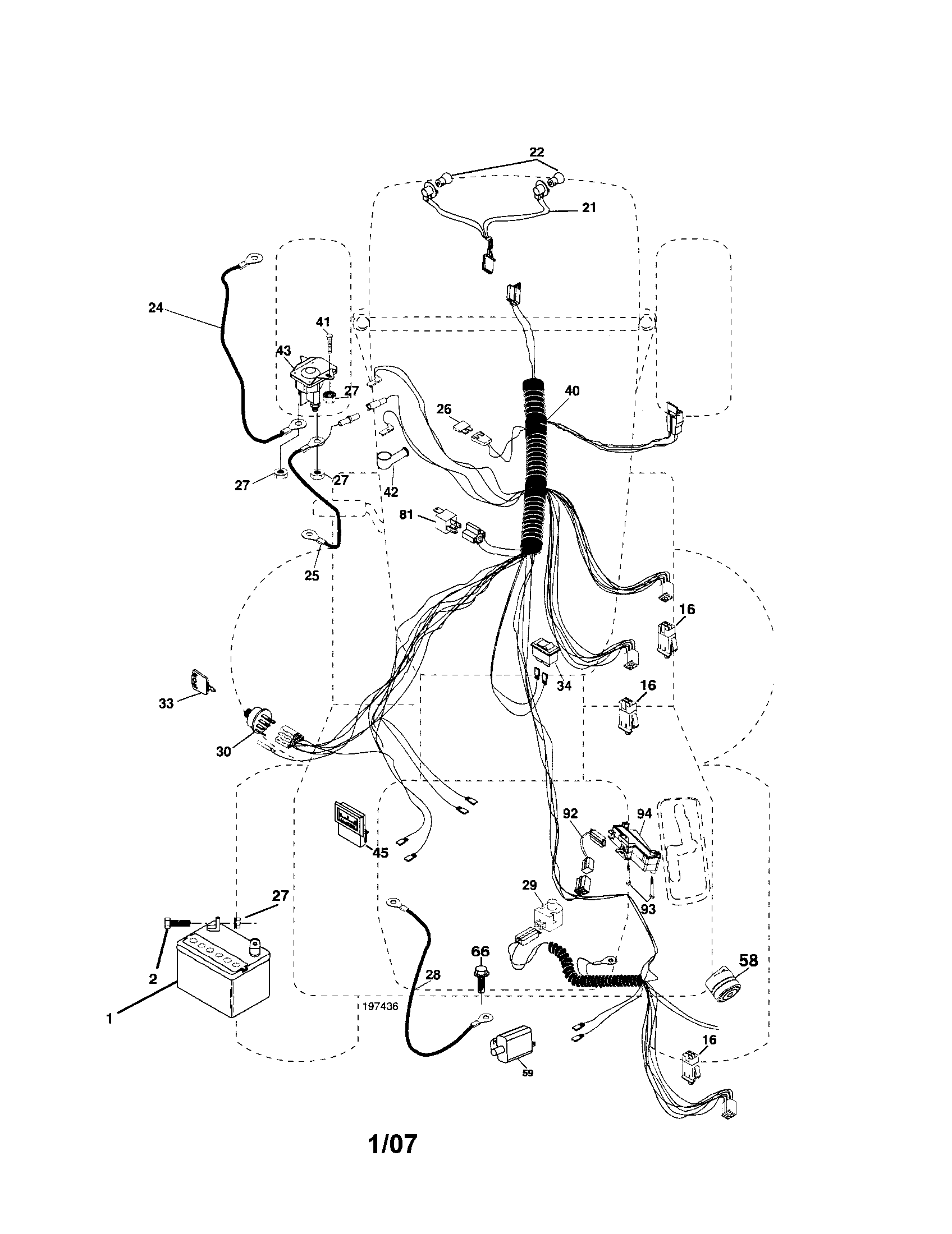 Craftsman 917274291 electrical diagram