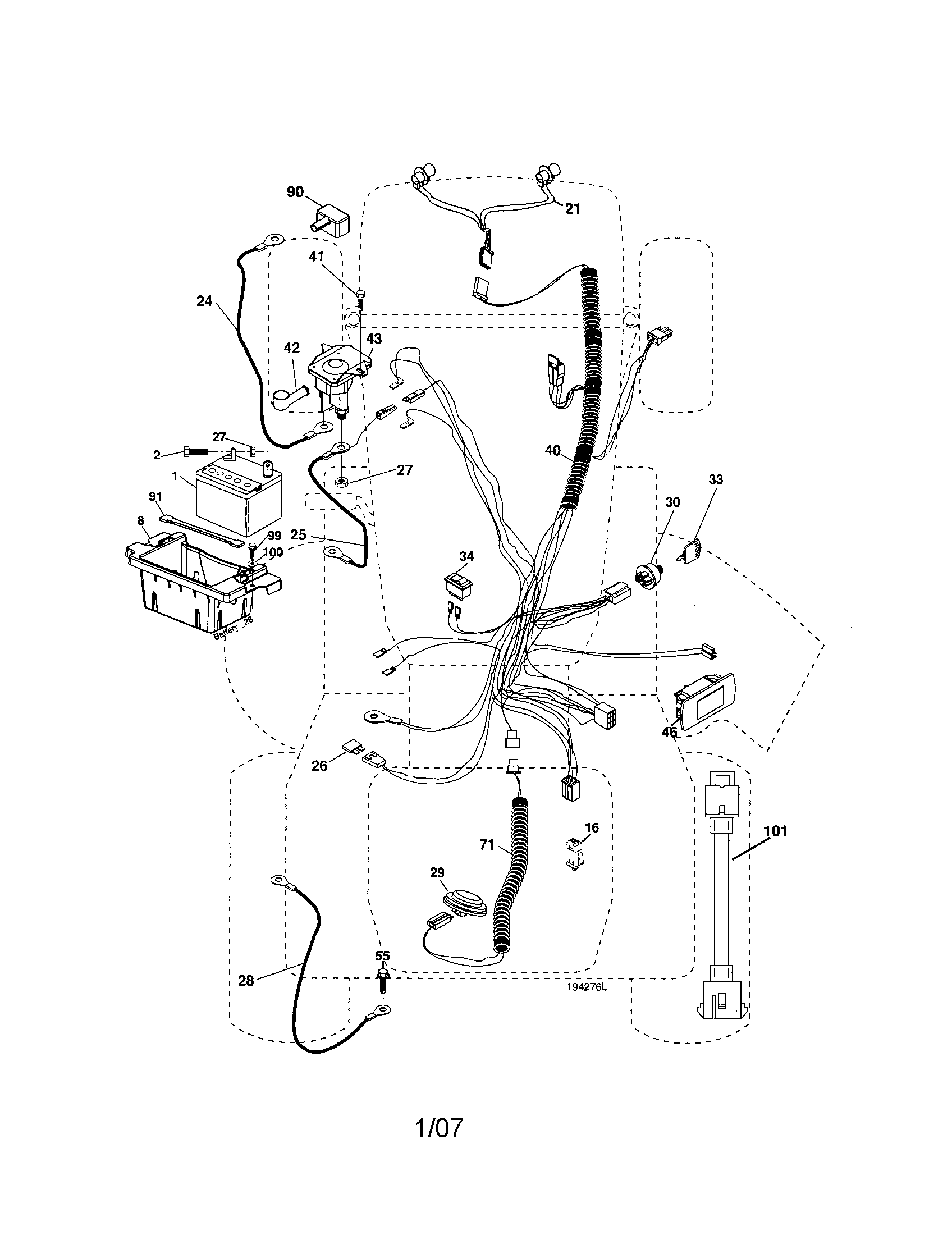 Craftsman 917287280 electrical diagram