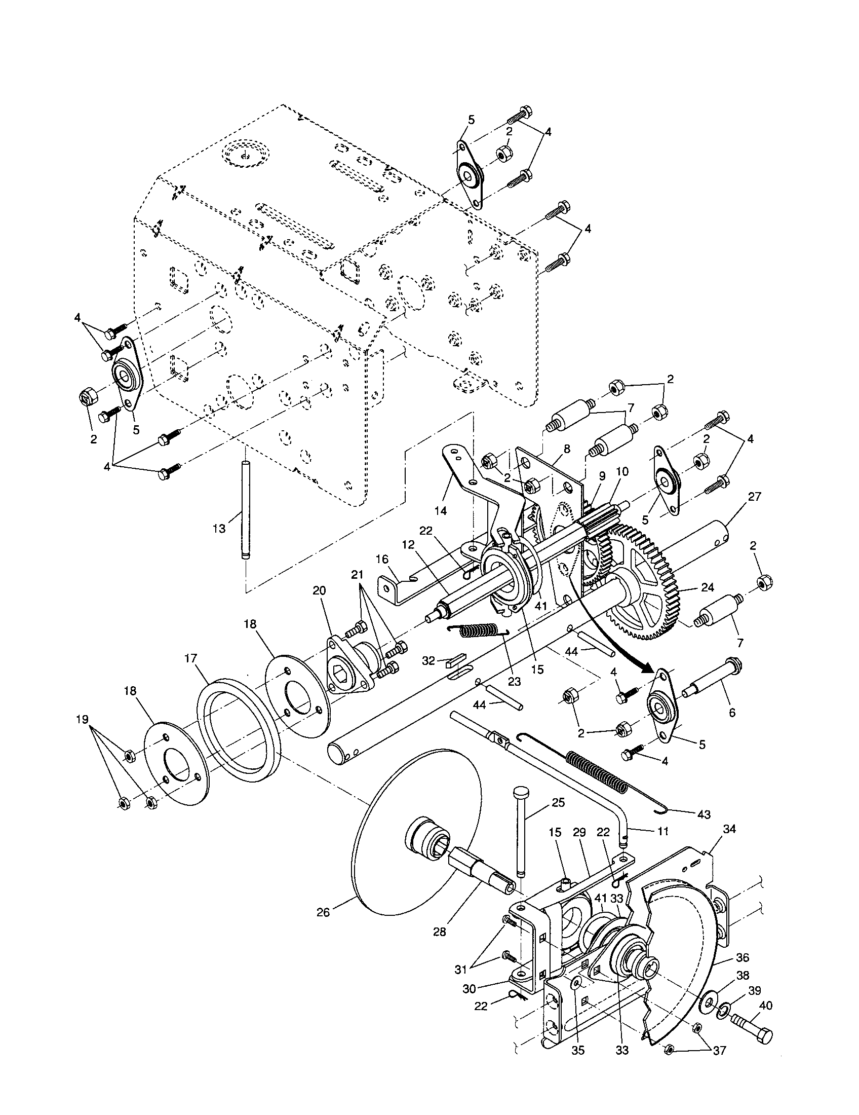 Craftsman 917881053 drive diagram