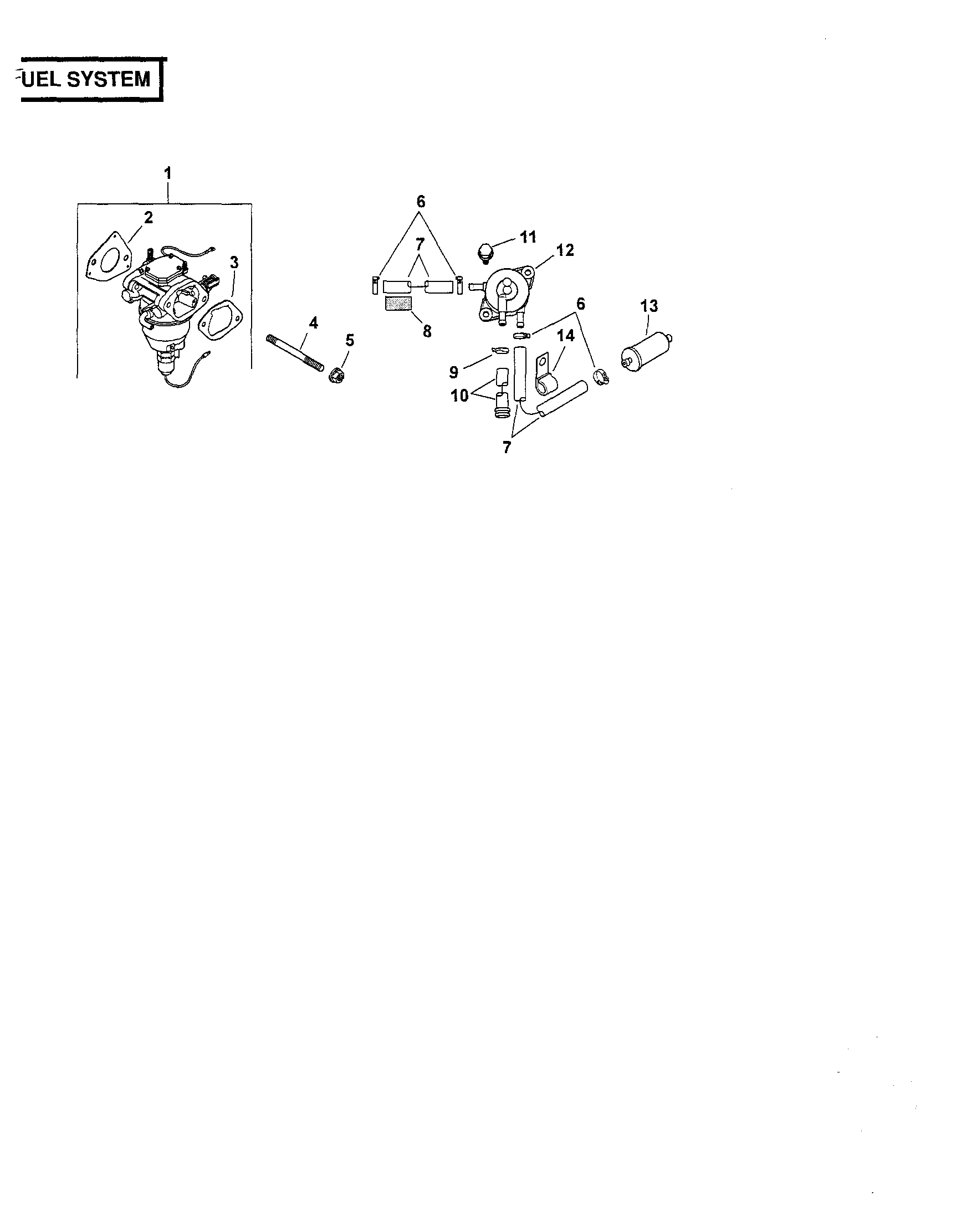 Craftsman 917276905 fuel system diagram