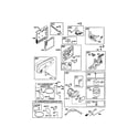 Craftsman 917376741 carburetor/gasket set diagram